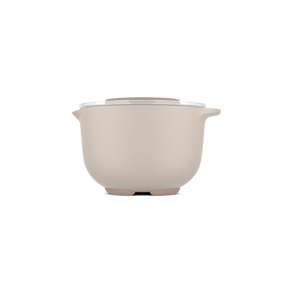 Mepal Chef It Mixing Bowl with Splashproof Lid 3000ml Chalk